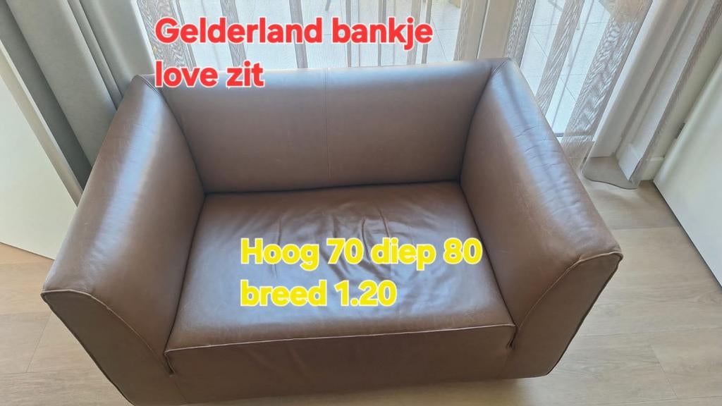 Gelderland love zit, nog steeds nieuw te koop, Ophalen of Verzenden