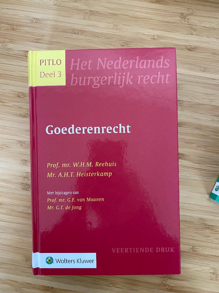 Goederenrecht, Ophalen of Verzenden, Beta, Zo goed als nieuw, WO