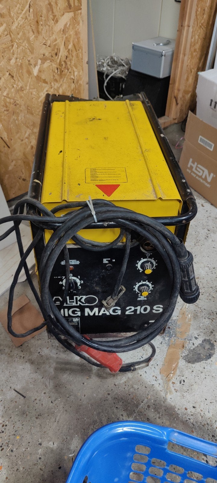 Lastoestel 380 V, CO2 Mig/MAG zie omschrijving, Ophalen, Gebruikt, 250 ampère of meer, Co2