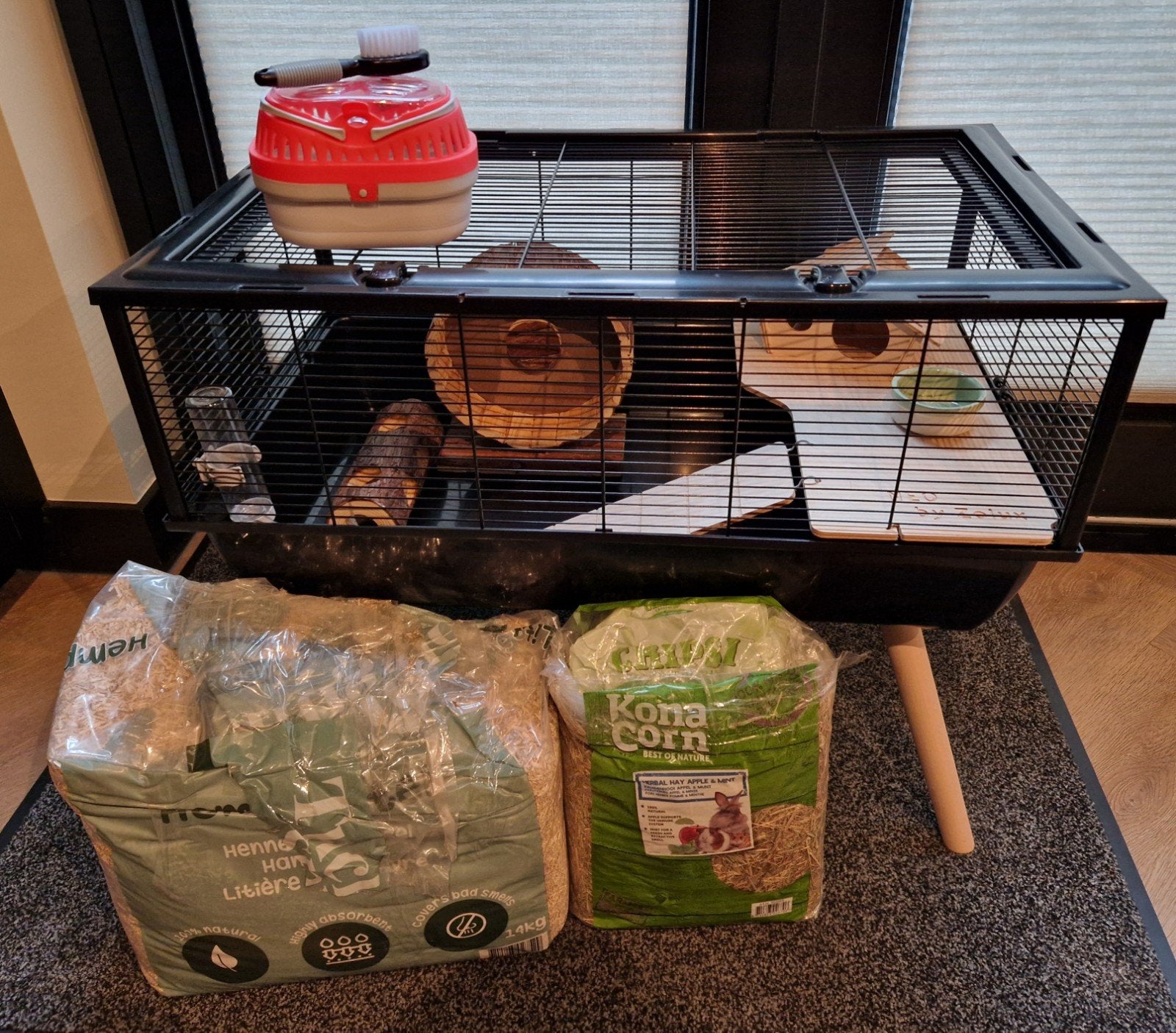 Hamsterkooi compleet Neo by Zolux, Kooi, Gebruikt, Minder dan 75 cm, Hamster