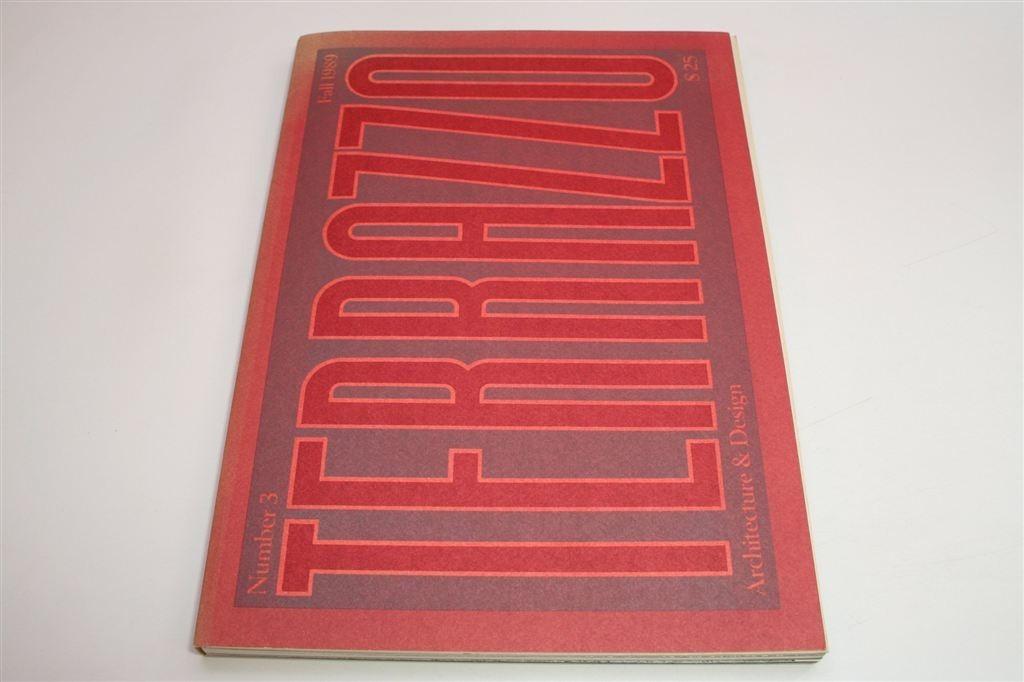Terrazzo No. 3 [1989] — Architectuur & Design Journal, Boeken, Ophalen of Verzenden, Gelezen, Architecten