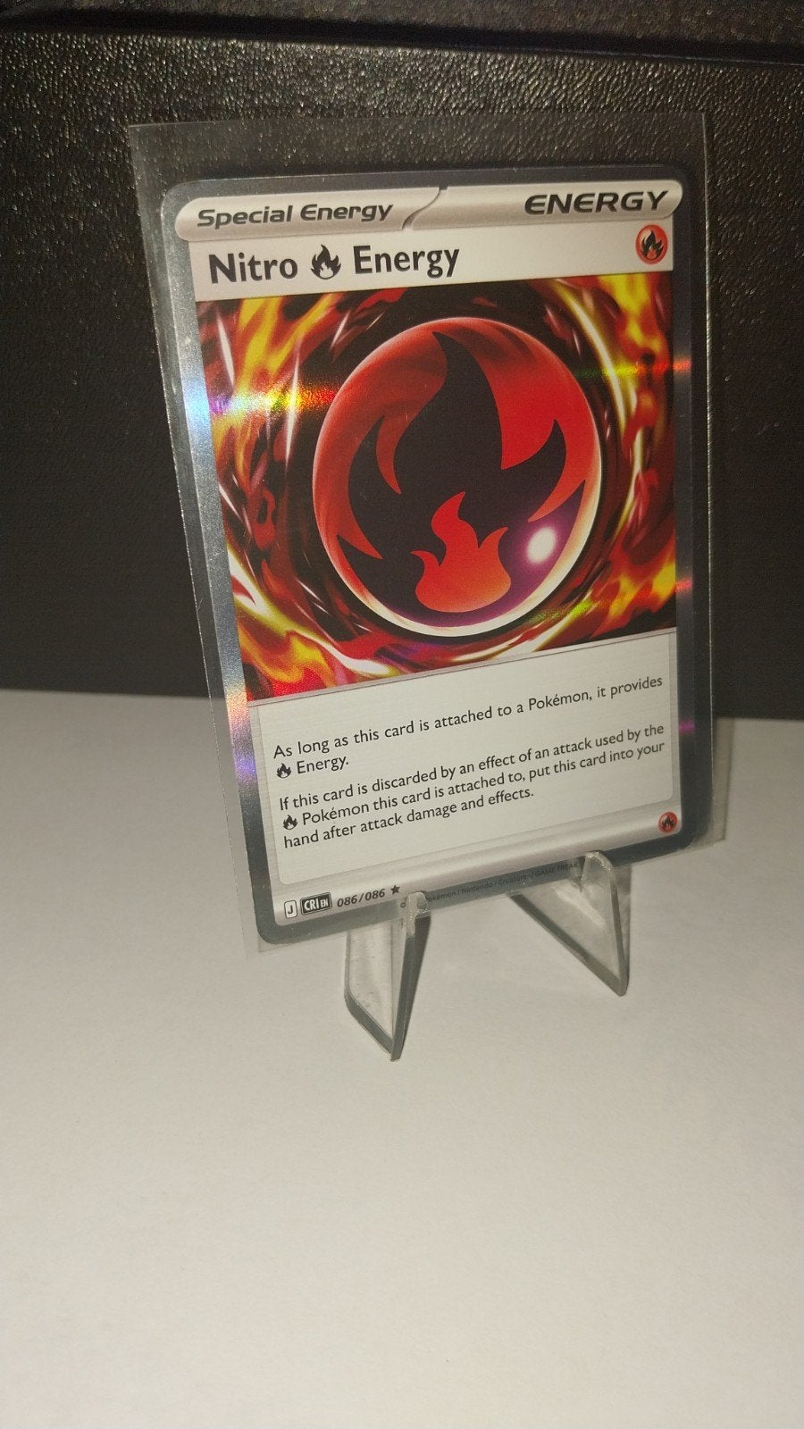 Nitro Energy holo - Chaos Rising (086/086), Ophalen of Verzenden