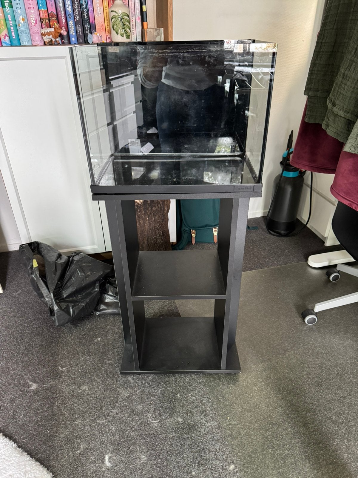 Superfish aquarium 50 liter met onderkast (compleet), Dieren en Toebehoren, Ophalen, Zo goed als nieuw, Leeg aquarium, Superfish