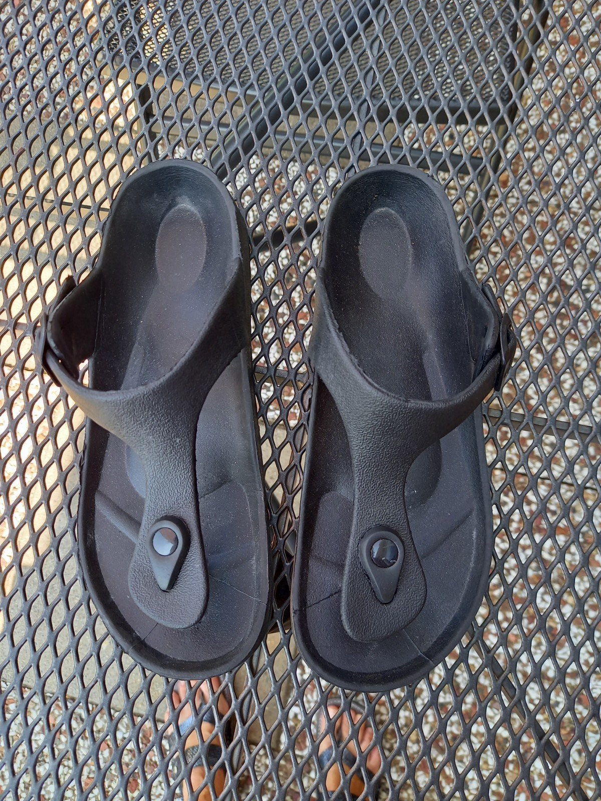 badslippers. m 38 bijna nieuw, Ophalen, Zo goed als nieuw, Instappers, Zwart