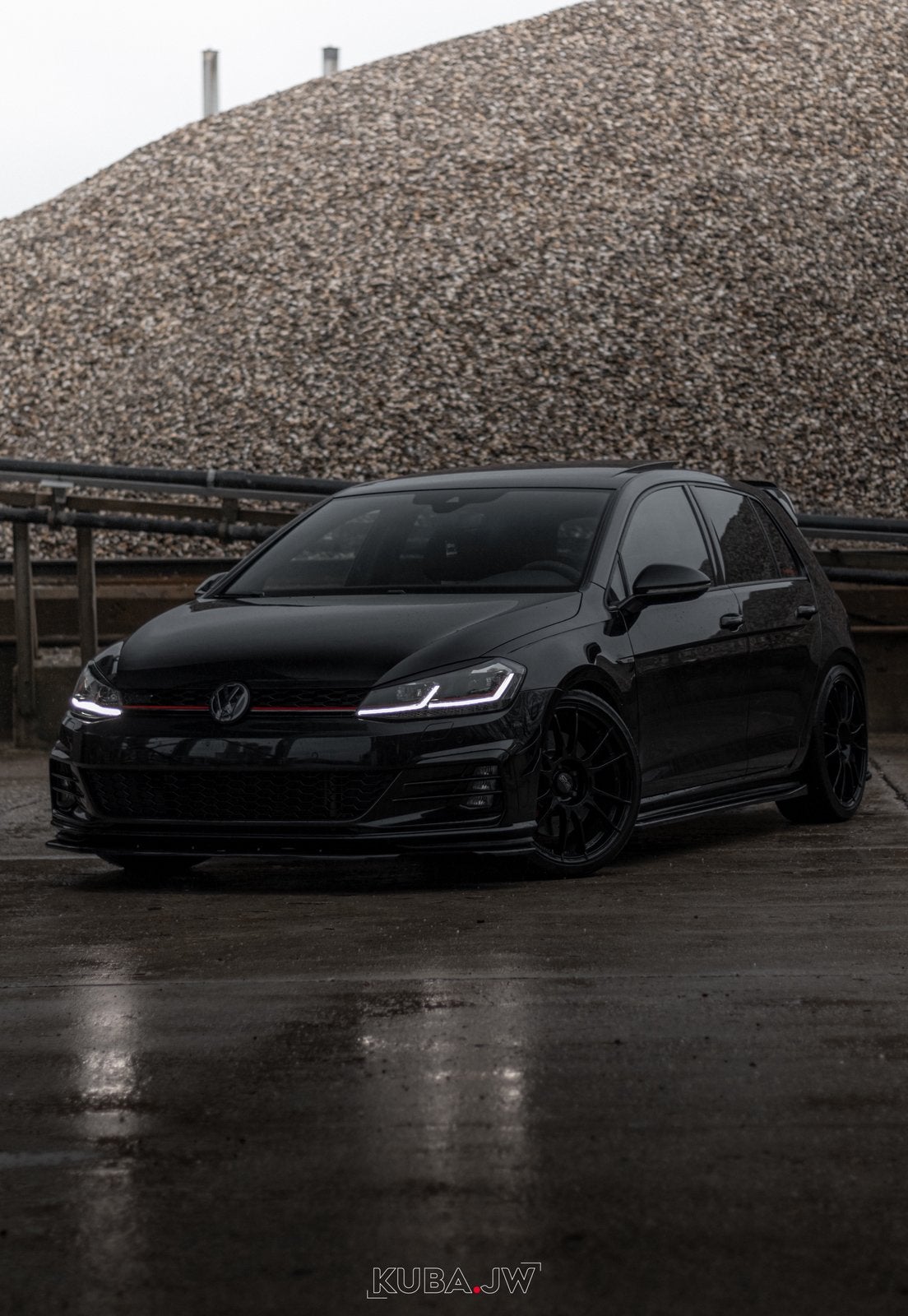Volkswagen Golf 2.0 TSI 169KW 5D DSG 2017 Zwart / Virtual, Auto's, 4 cilinders, Zwart, 1600 kg, 1308 kg
