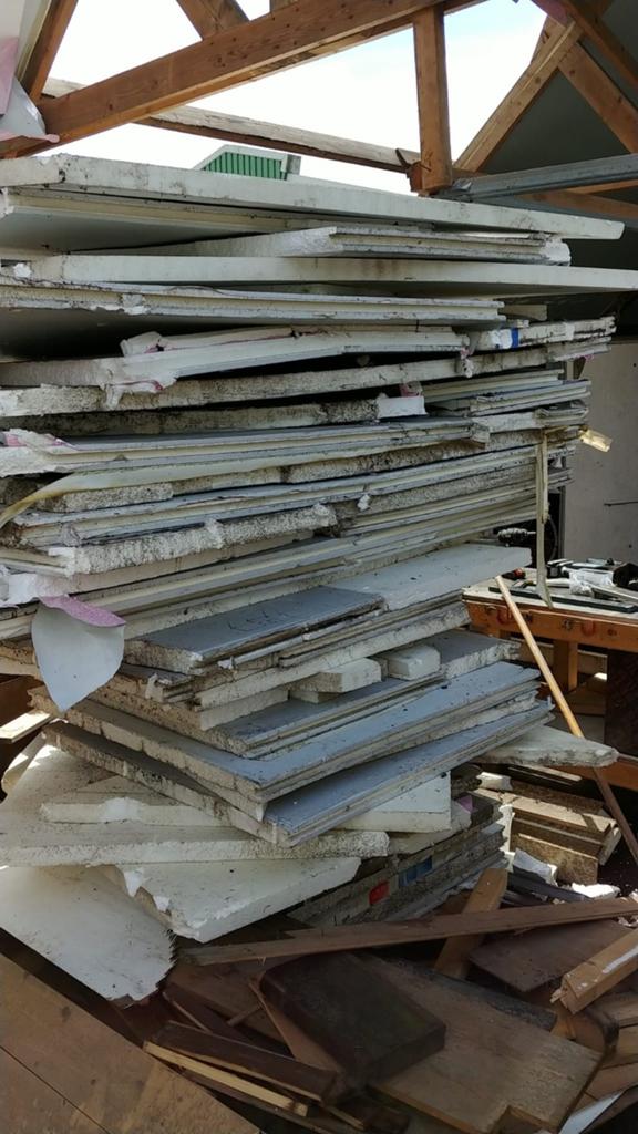 Gratis isolatie platen, 4 tot 8 cm, Gebruikt, Ophalen of Verzenden, Hardschuim (Pir)