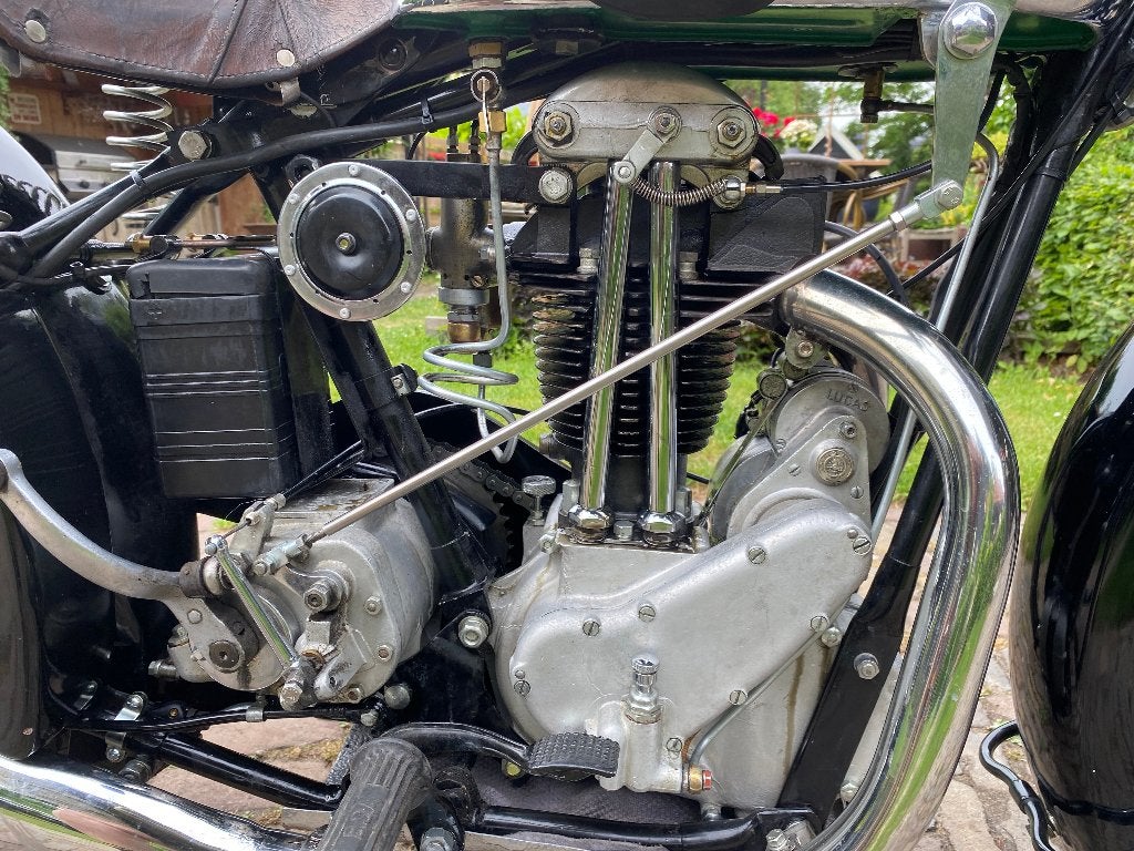 BSA   L31.6  1931   in zeer goede staat, Motoren, Gebruikt, Handgeschakeld, 350 cc, 1 cilinder
