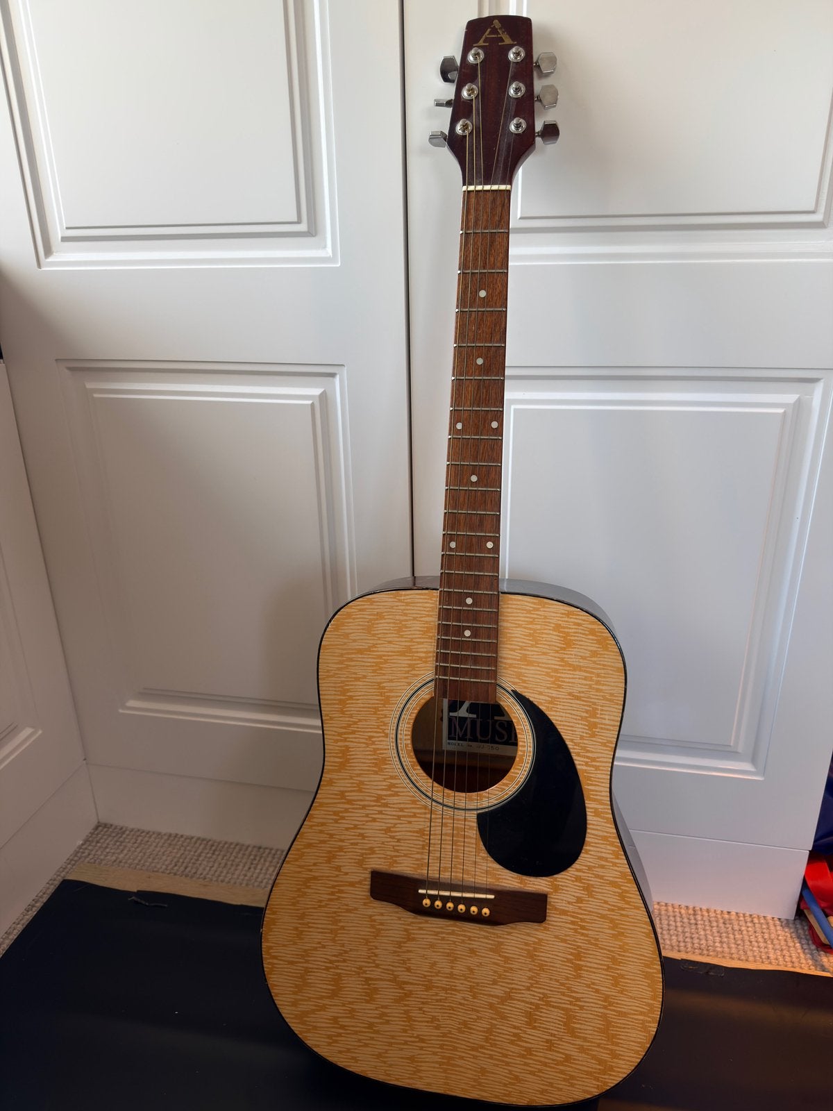 Amuse beginners gitaar, Ophalen of Verzenden, Zo goed als nieuw, Western- of Steelstringgitaar