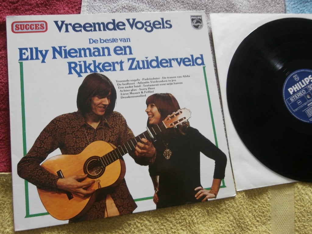 LP - Elly Nieman en Rikkert Zuiderveld - Vreemde Vogels., LP, Zo goed als nieuw, Pop, 12 inch
