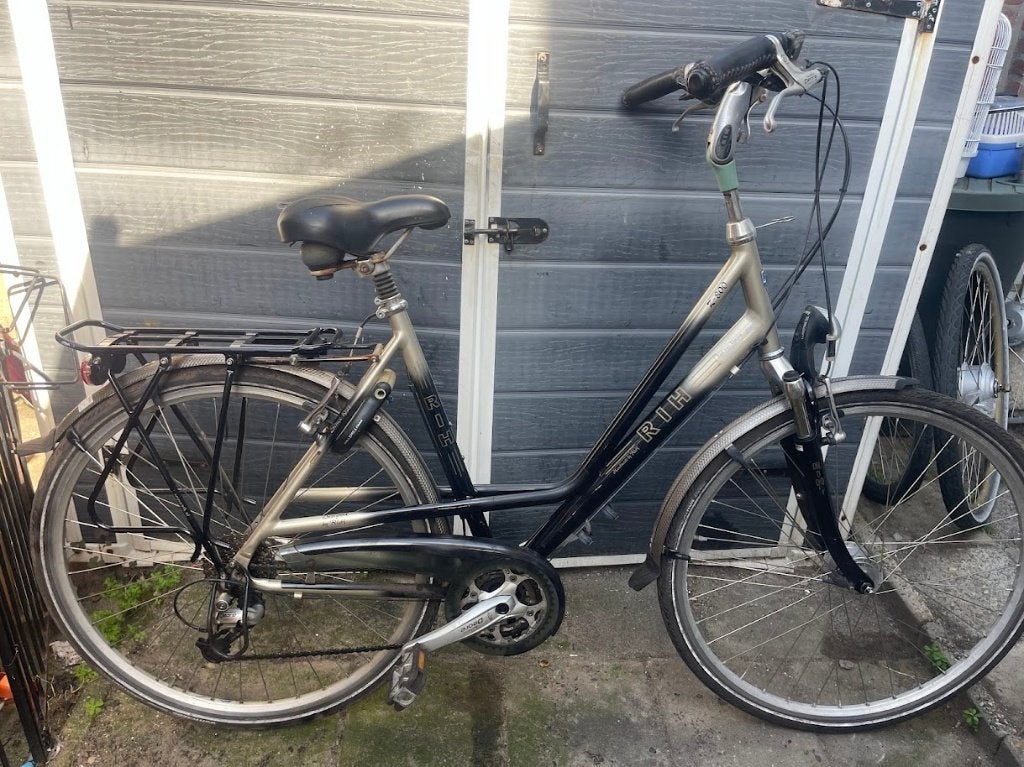 28" RIH Z-800 fiets met versnellingen, licht en slot!, Fietsen en Brommers, Gebruikt, 56 cm of meer, Meer dan 20 versnellingen