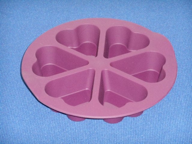 Mfv Mini Hart (6) Paars Tupperware, nieuw, Ophalen of Verzenden, Nieuw, Paars, Overige typen