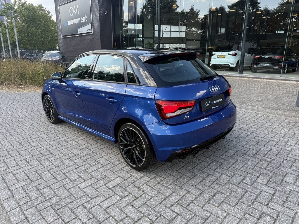 Audi A1 1.0 TFSI Sportback | 76dkm! | S-Line | Clima | Stoel, Zwart, 95 pk, Origineel Nederlands, 999 cc