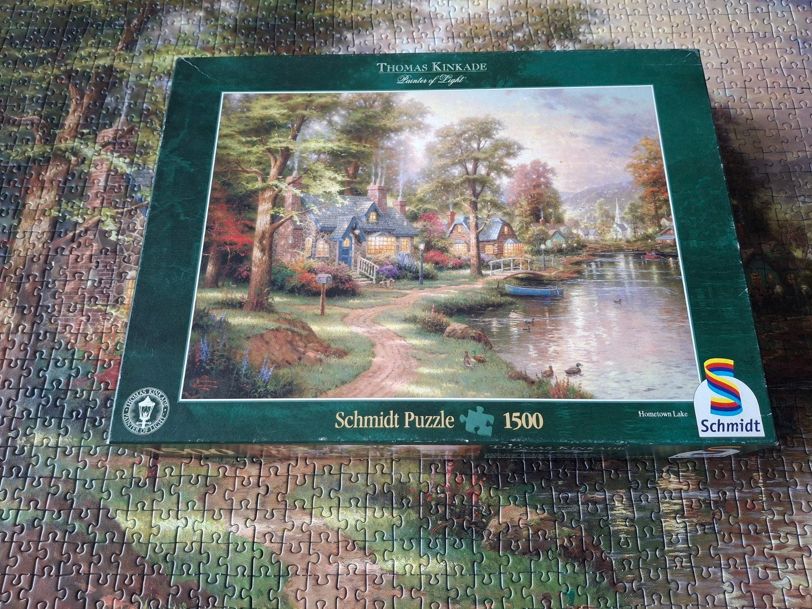 Thomas Kinkade, Ophalen of Verzenden, 500 t/m 1500 stukjes