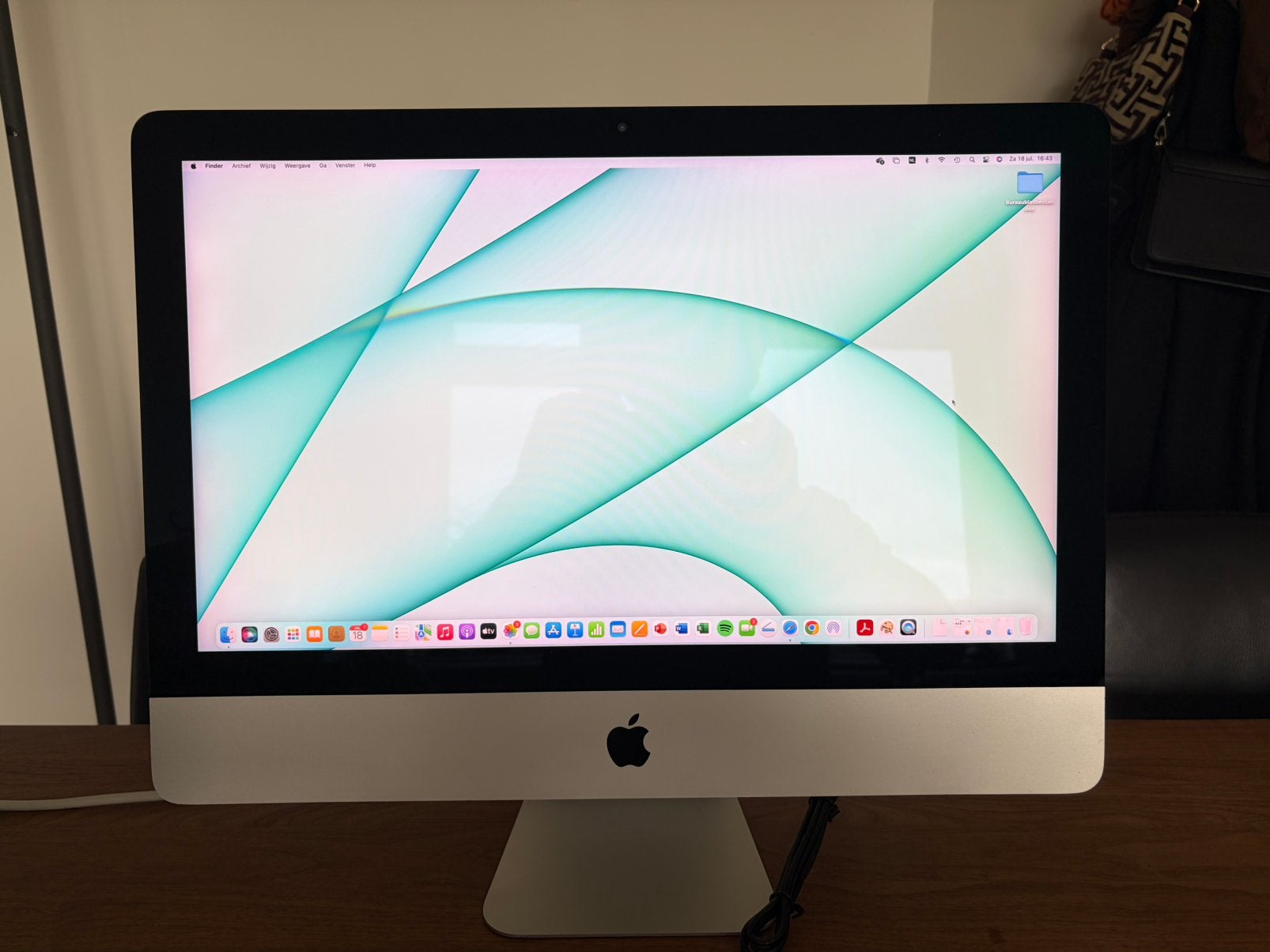 iMac 21.5 inch 2015 4K Retina i5 16GB 256GB SSD, Computers en Software, Apple Desktops, Gebruikt, iMac, SSD, 3 tot 4 Ghz, 16 GB