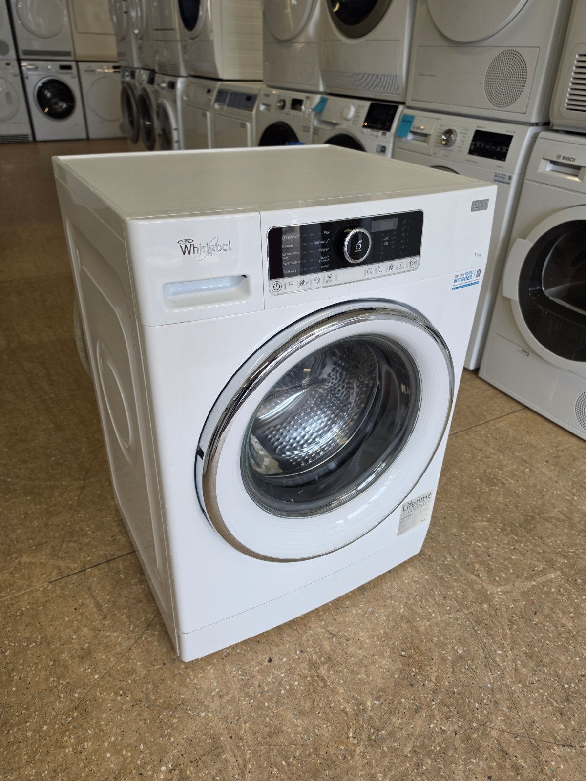 Whirlpool wasmachine | 7 kilo | A+++ | Gratis thuis 🚚✅️, Witgoed en Apparatuur, Jirnsum, Ophalen of Verzenden, Voorlader, Energieklasse A of zuiniger