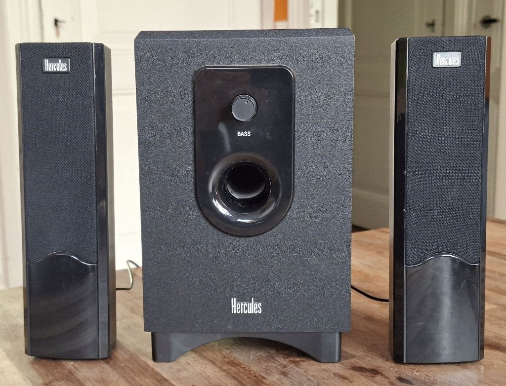 Hercules XPS 2.120 2.1 Speakersetje, Ophalen, Gebruikt, Audiokanaal 2.1, Hercules