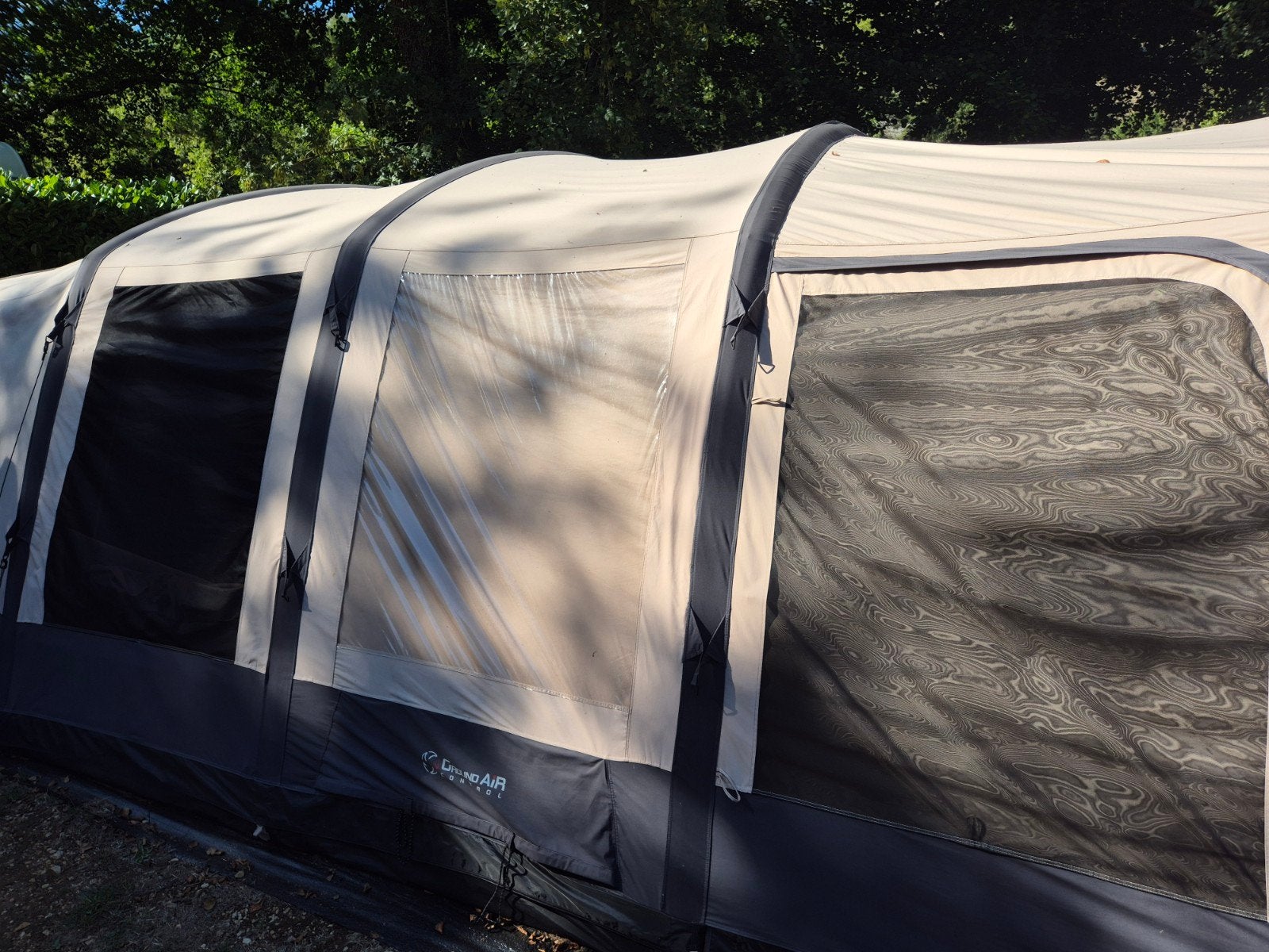 Bardani Airspace 470 opblaasbare tunneltent, Caravans en Kamperen, Tenten, Ophalen, Zo goed als nieuw, Tot en met 6