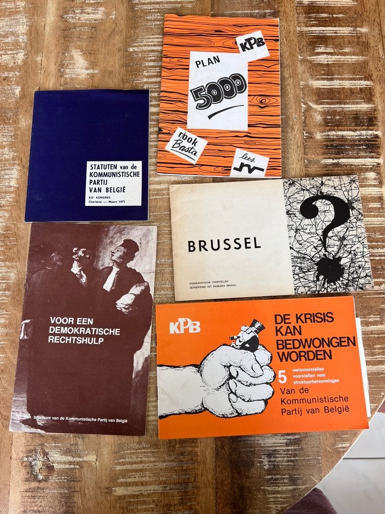 Historische documenten Kommunistische Partij Belgie, Ophalen of Verzenden, Gelezen, Maatschappij en Samenleving, Europa