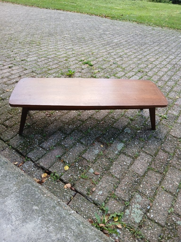 Vintage teak salontafel, Verzamelen, Ophalen, Huis en Inrichting