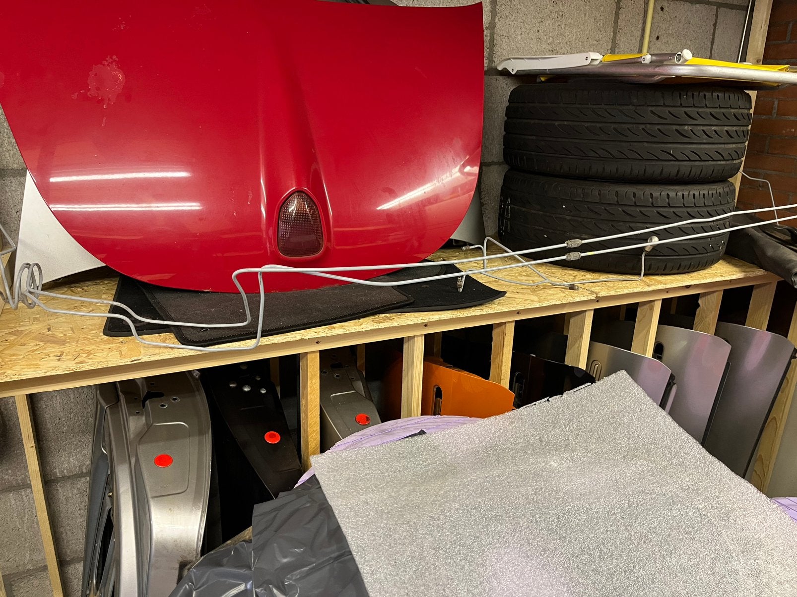 Achterklep Fiat barchetta compleet incl. 3e remlicht, Ophalen, Fiat, Achterklep