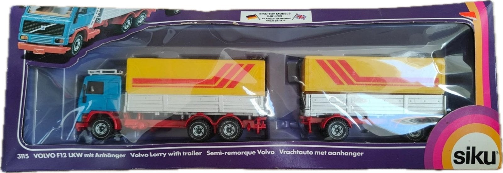 Siku F12 Volvo 3115 Zeldzame F12 Dome Cabin, Ophalen of Verzenden, Nieuw, Bus of Vrachtwagen