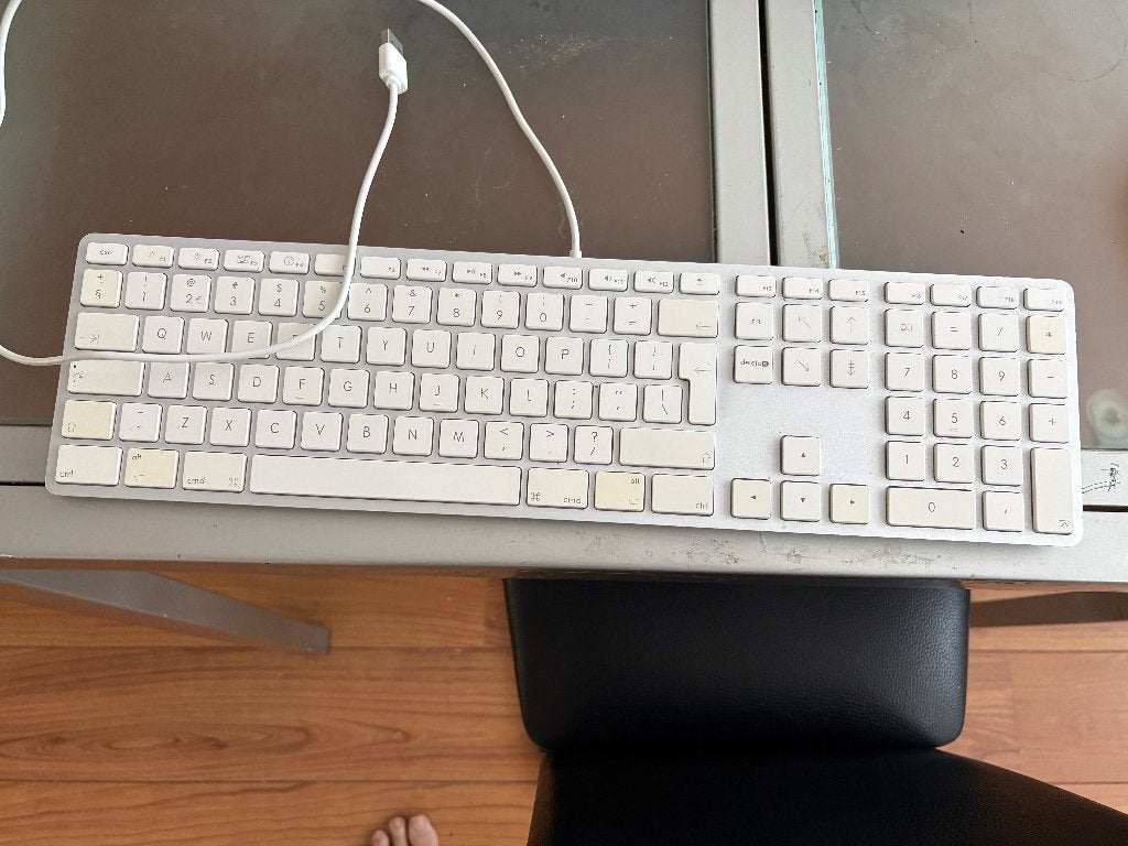 Mac toetsenbord (LMP), Gebruikt, Ophalen of Verzenden, Qwerty, Numeriek gedeelte