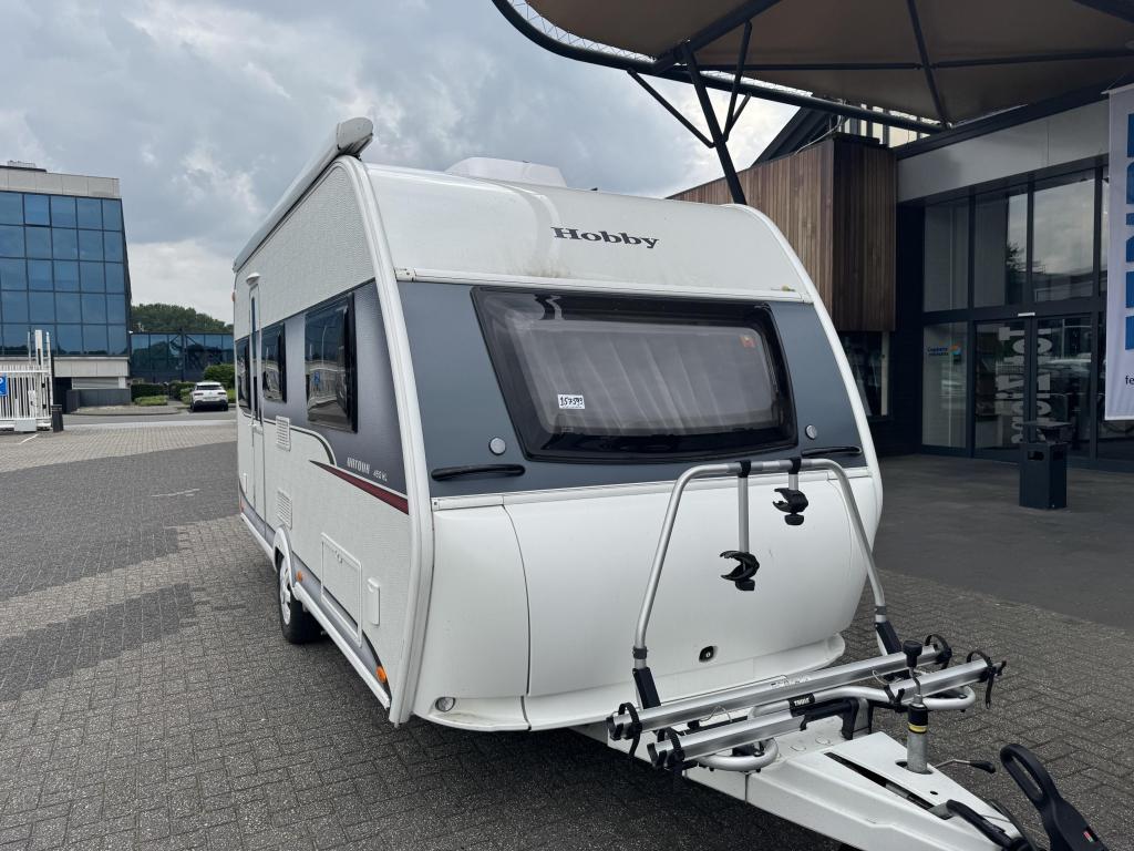 Hobby On Tour 460 HL 2017 Mover,Airco,Luifel!!, Caravans en Kamperen, Hobby, Overige typen, Bedrijf, Treinzit