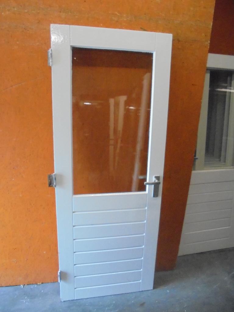 Diverse buitendeuren, ca. 78cm breed - diverse hoogtes, Ophalen, Minder dan 80 cm, 200 tot 215 cm, Glas