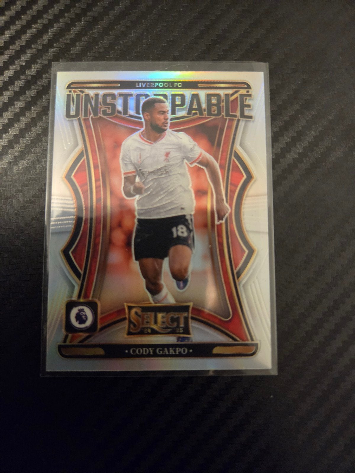 Cody Gakpo UNSTOPPABLE Panini Select 34/25 Mint Conditie, Verzenden, Zo goed als nieuw, Buitenlandse clubs, Poster, Plaatje of Sticker