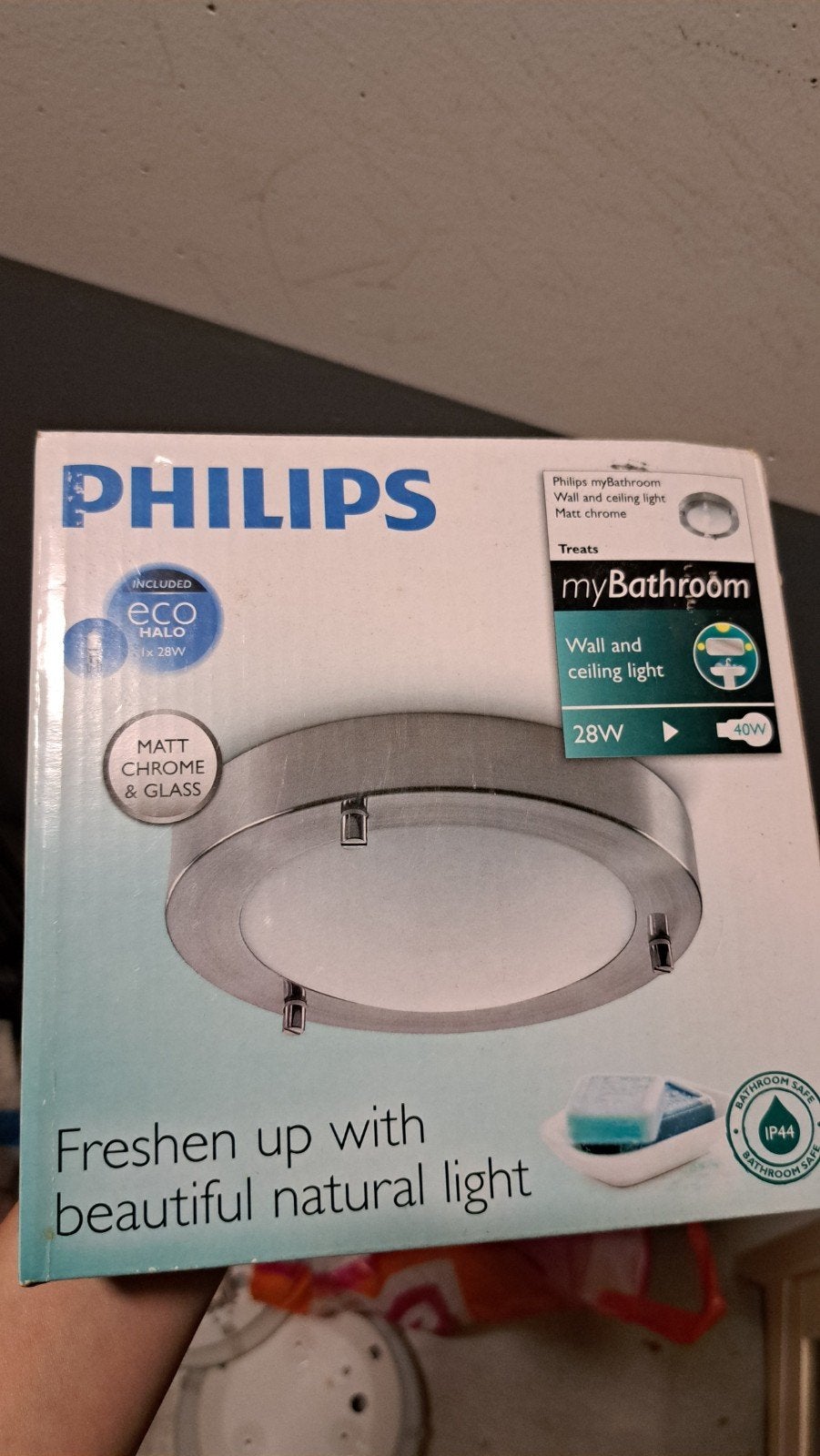 Philips badkamerlamp, Ophalen, Nieuw