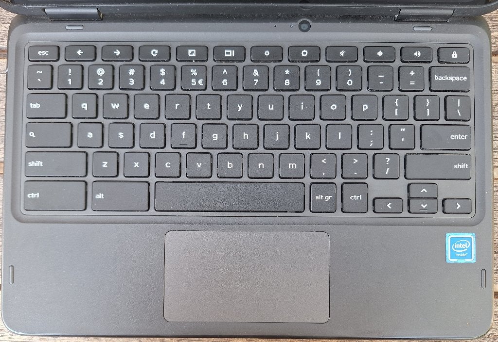 Dell Chromebook 3100 2-in-1, Ophalen, Qwerty, Touchscreen, 32 GB of minder