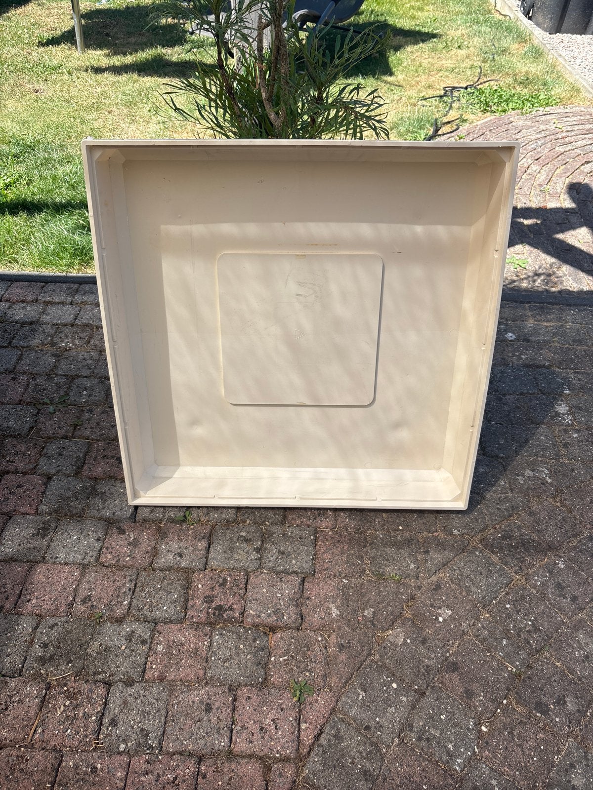 Opvangbak wasmachine, Ophalen, Gebruikt