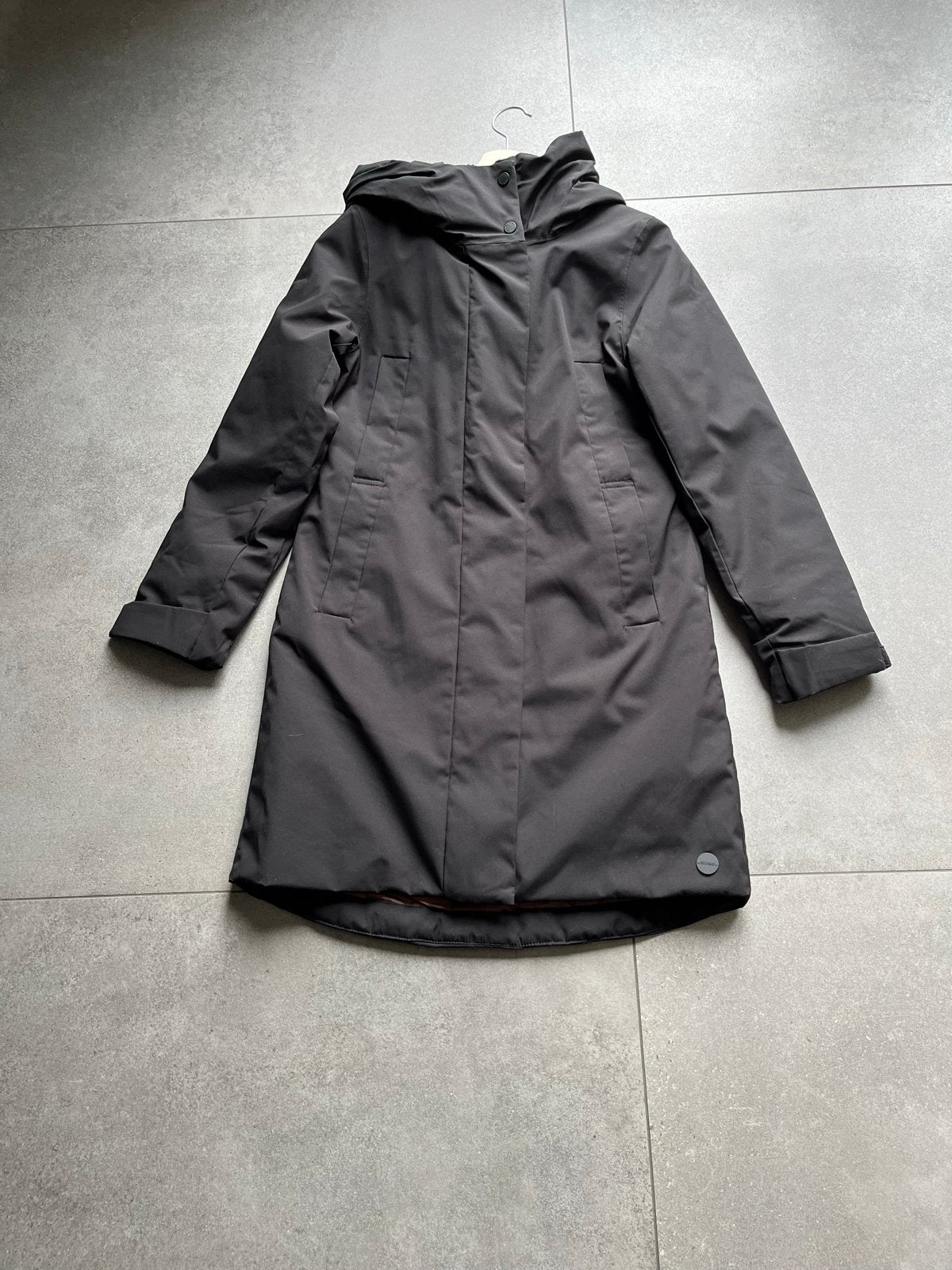 Elvine winterjas dames maat S, zwart, Ophalen of Verzenden, Zo goed als nieuw, Maat 36 (S), Zwart