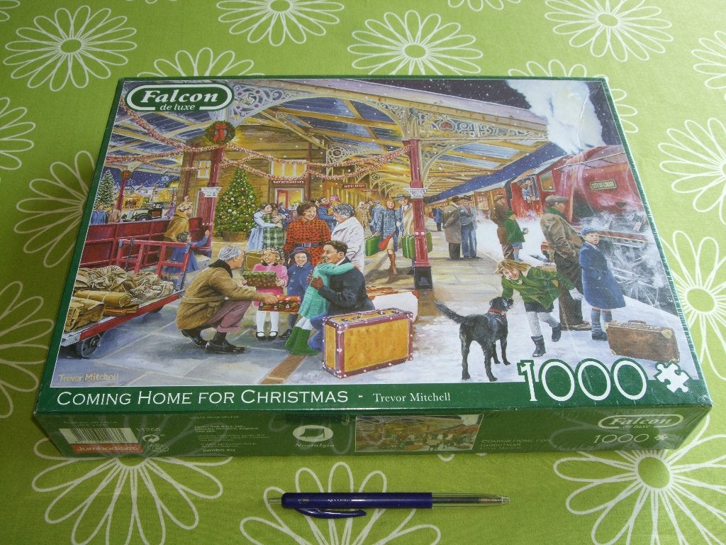 Nieuw in seal: Coming Home for Christmas - 1000 stukjes, Ophalen of Verzenden, 500 t/m 1500 stukjes, Nieuw, Legpuzzel