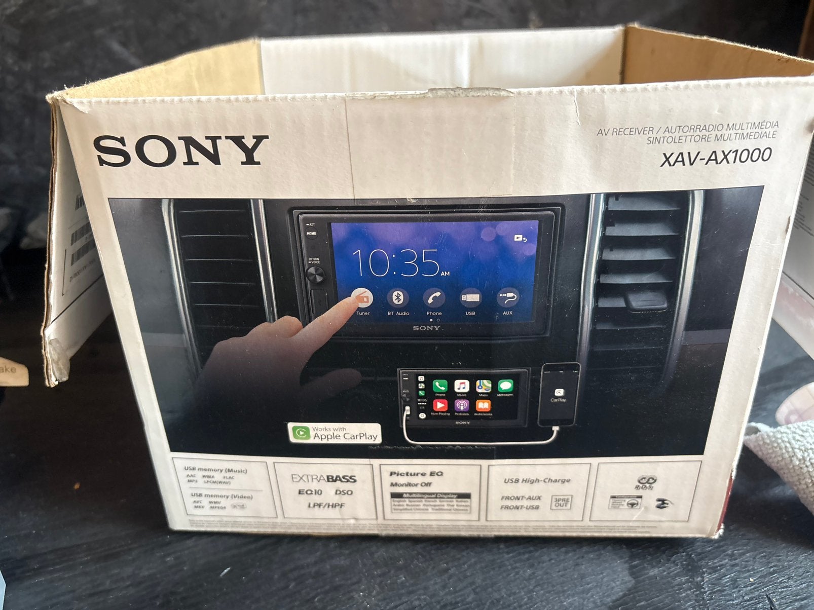 Sony apple carplay, Ophalen of Verzenden, Zo goed als nieuw