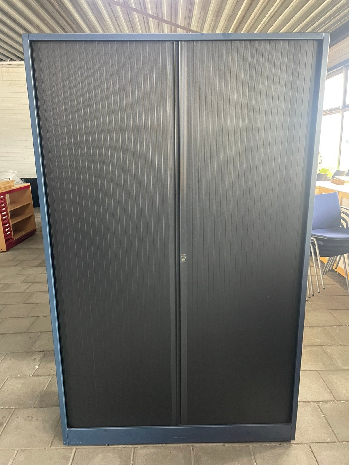 Ahrend Metalen Archiefkast Roldeurkast, Huis en Inrichting, Kasten | Roldeurkasten en Archiefkasten, Gebruikt, 100 tot 150 cm