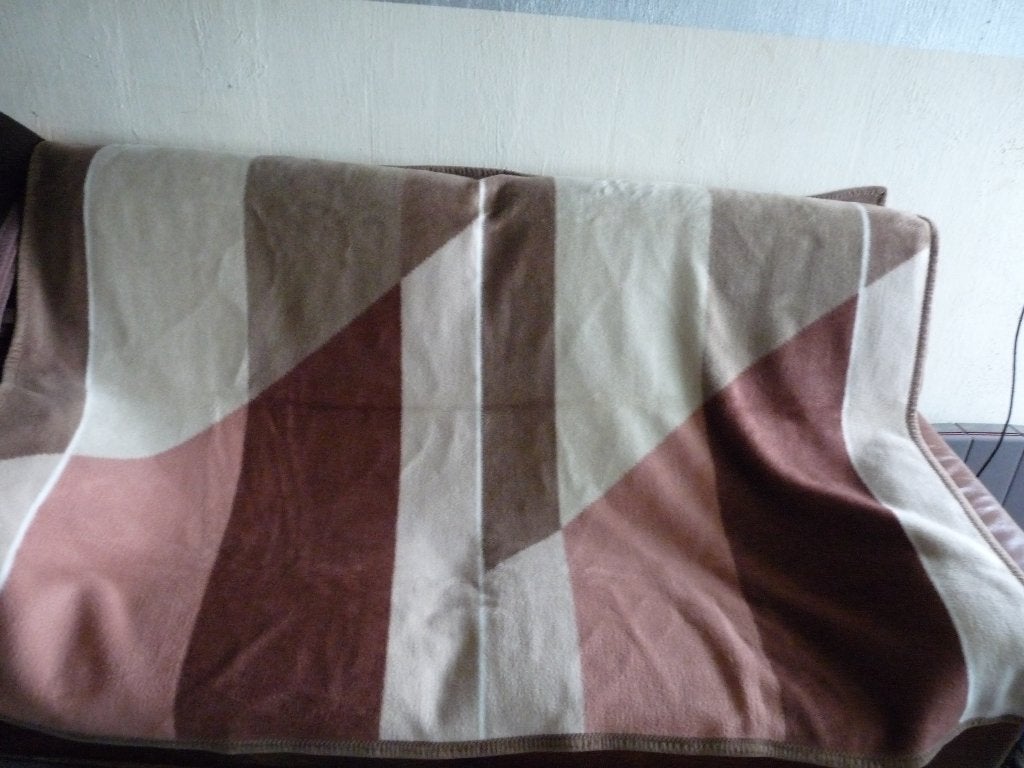 Pastelkleuren kleed, vintage Juba Bayer Dralon 200 x150, Ophalen, Zo goed als nieuw