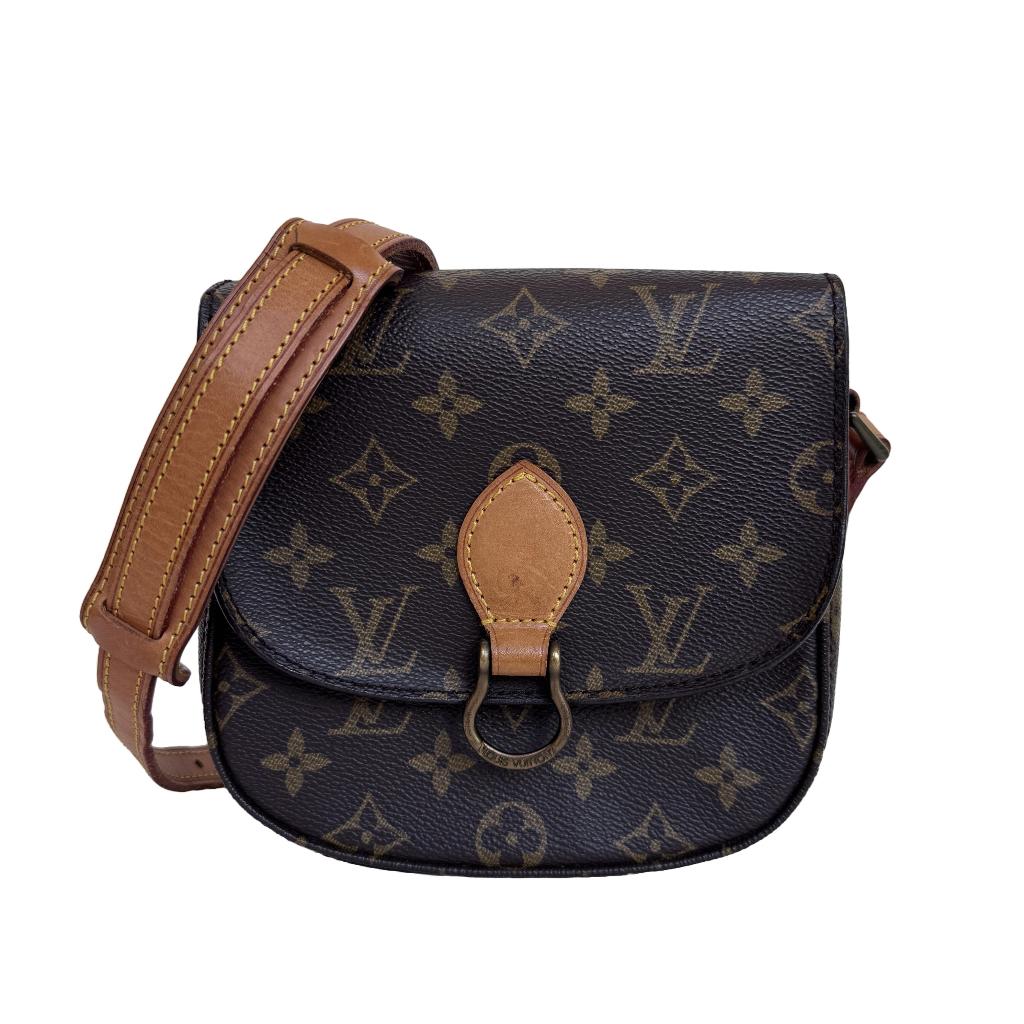 Louis Vuitton Saint Cloud PM monogram crossbody vachetta tas