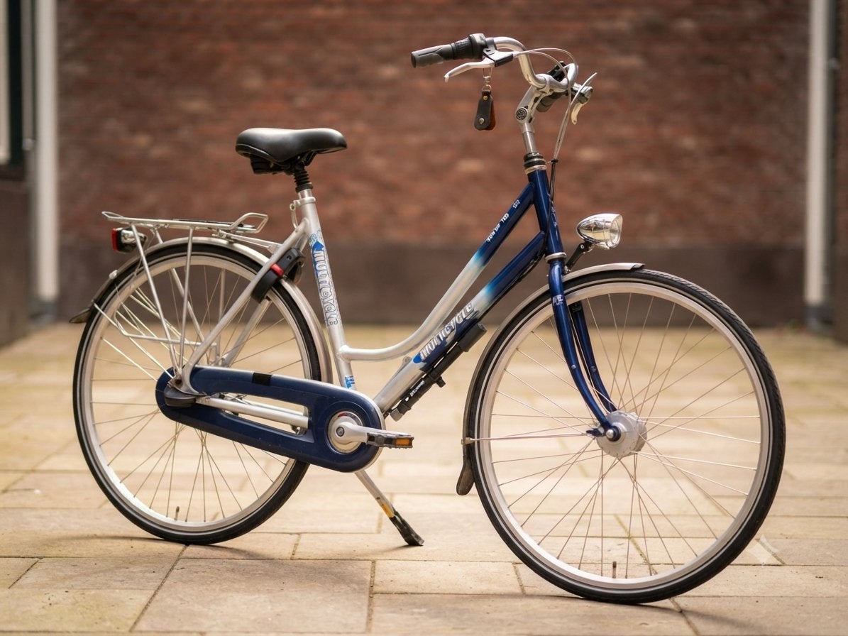 Comfortabele Multicycle Tour 700 Damesfiets 4 versn maat 57, Fietsen en Brommers, Fietsen | Dames | Damesfietsen, Gebruikt, Versnellingen