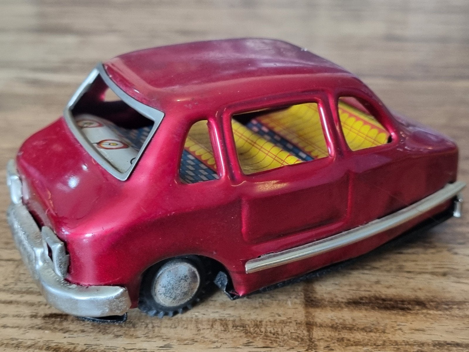 Vintage blikken speelgoedauto - Made in China MF993, Ophalen of Verzenden, Gebruikt
