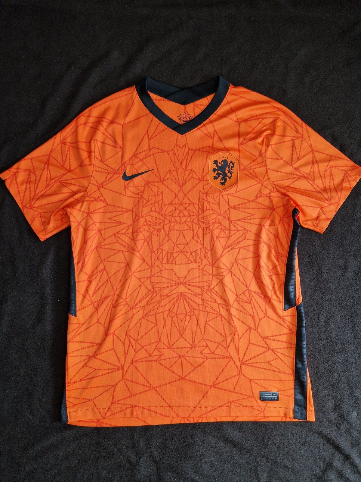 Nederlands elftal shirt ZGAN maat L 2020 KNVB Oranje, Maat 52/54 (L), Nike, Oranje, Ophalen of Verzenden