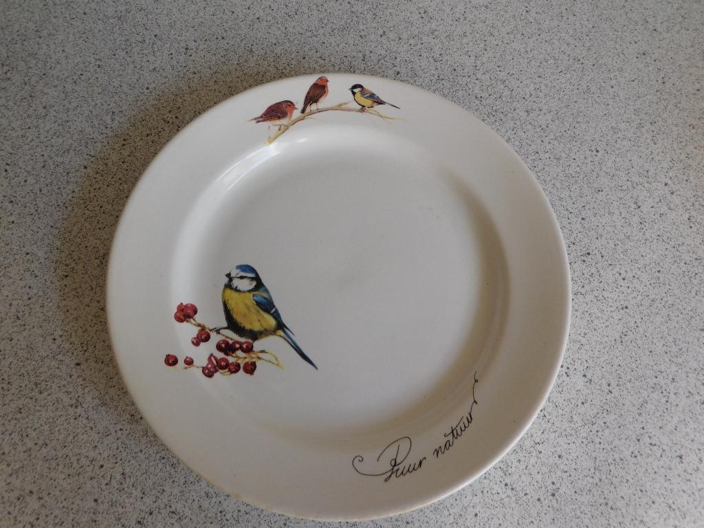 Bord 20 cm. Pimpelmees For You HvD, Huis en Inrichting, Keuken | Servies, Ophalen of Verzenden, Zo goed als nieuw, Bord(en), Overige stijlen