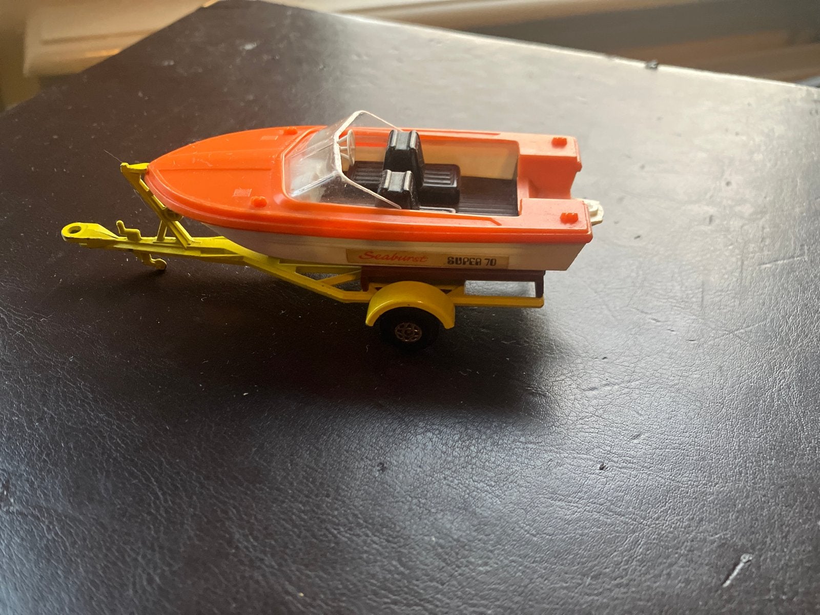 Matchbox King Size K-70 Superboat met Trailer (1970), Ophalen of Verzenden, Gebruikt