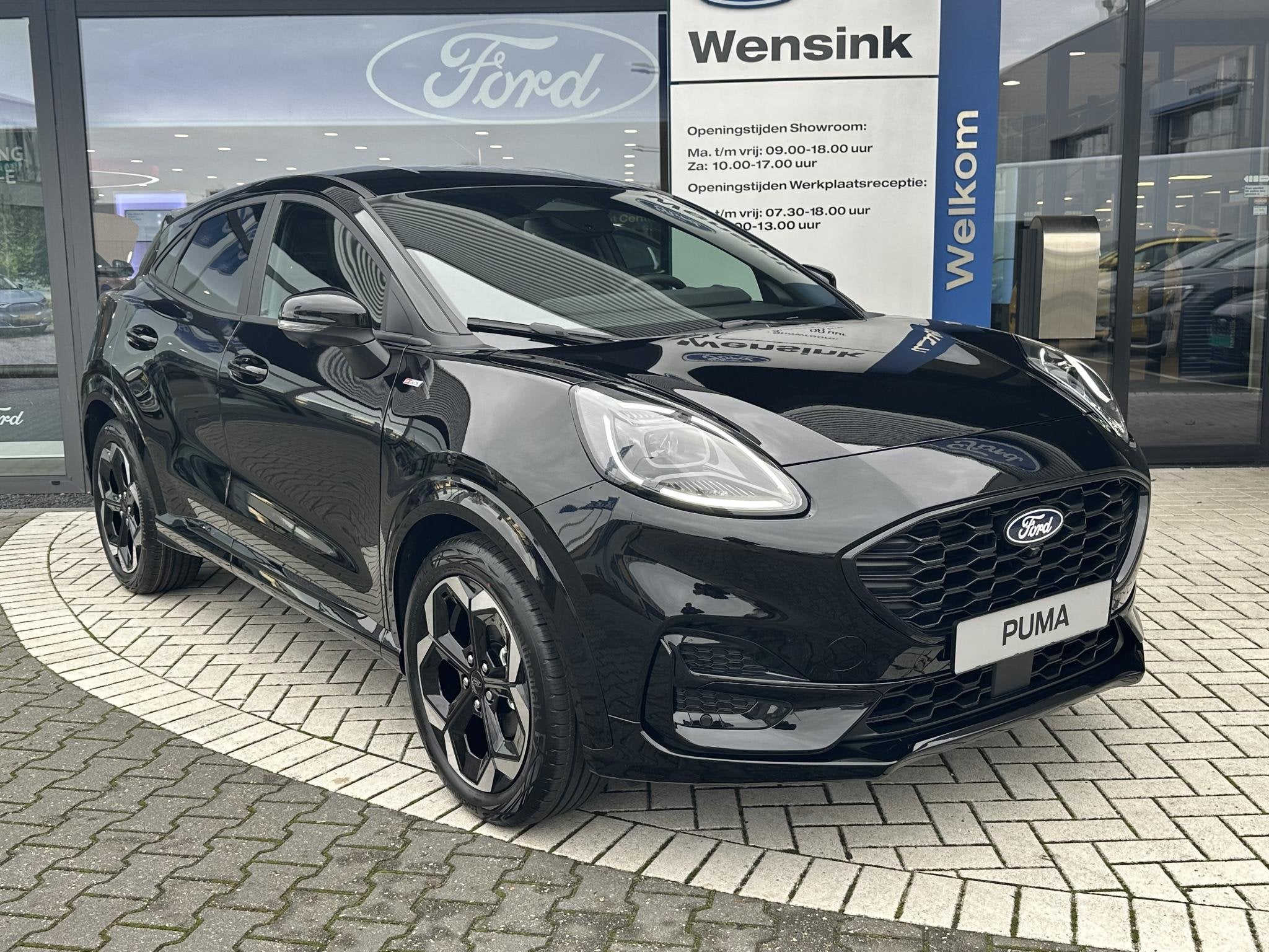 Ford Puma 1.0 EcoBoost Hybrid ST-Line X €5000,- Voordeel |, Auto's, 125 pk, Puma, Leder en Stof, Bedrijf