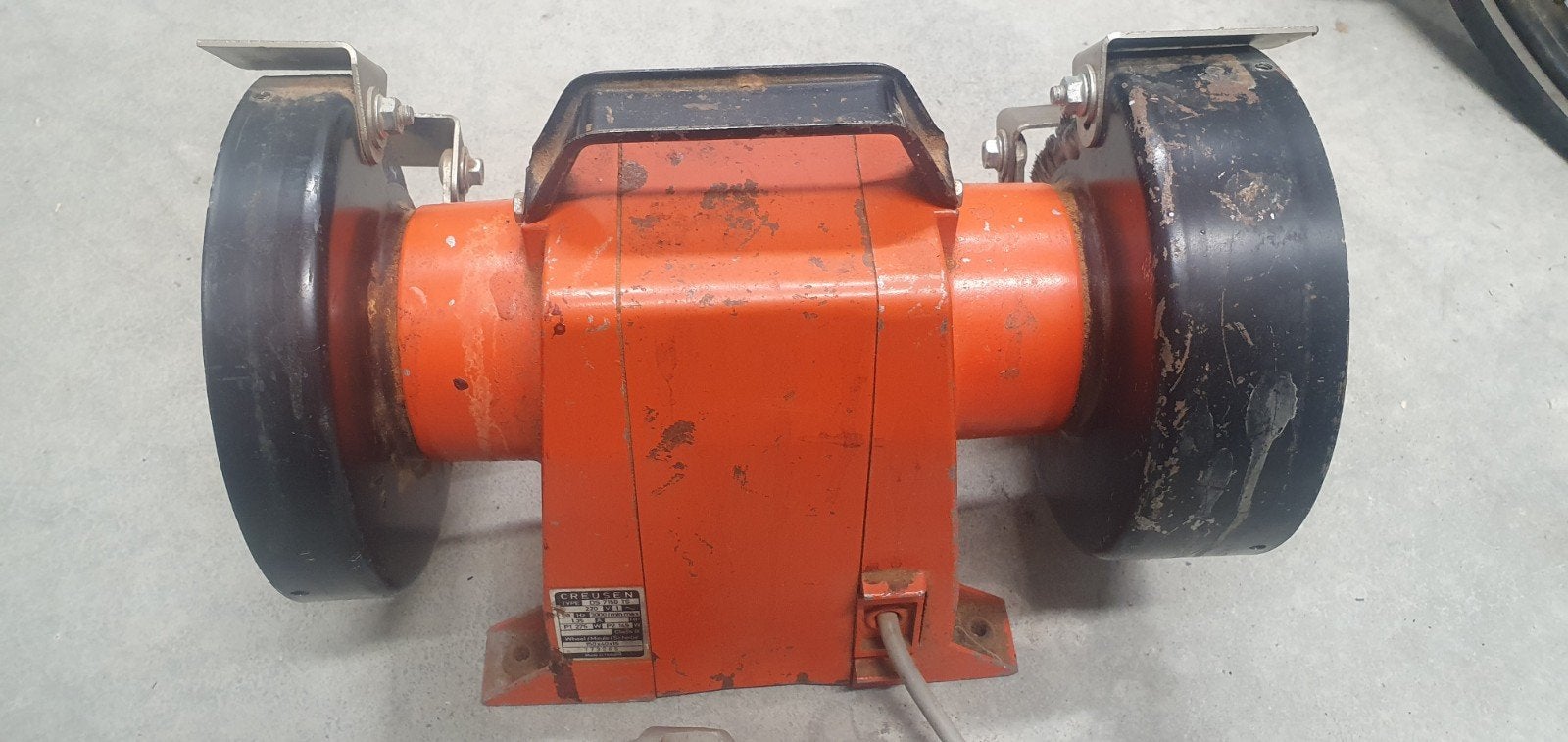 Creusen Werkbankslijpmachine slijpmachine, Ophalen, Gebruikt, Minder dan 700 watt, Werkbankslijpmachine