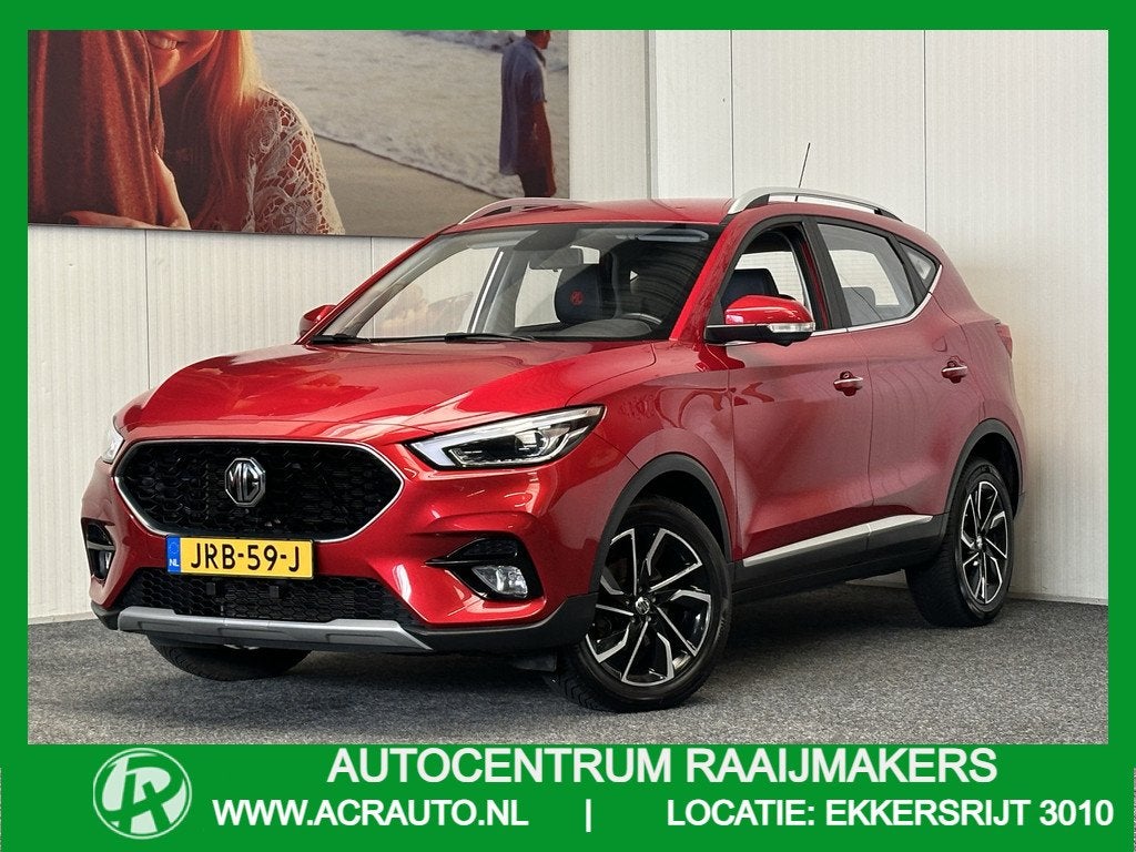 MG ZS 1.5 106 PK LEDER CRUISE CONTROL NAVIGATIE 360 CAMERA A, Auto's, MG, Voorwielaandrijving, Zwart, 4 cilinders, ZS