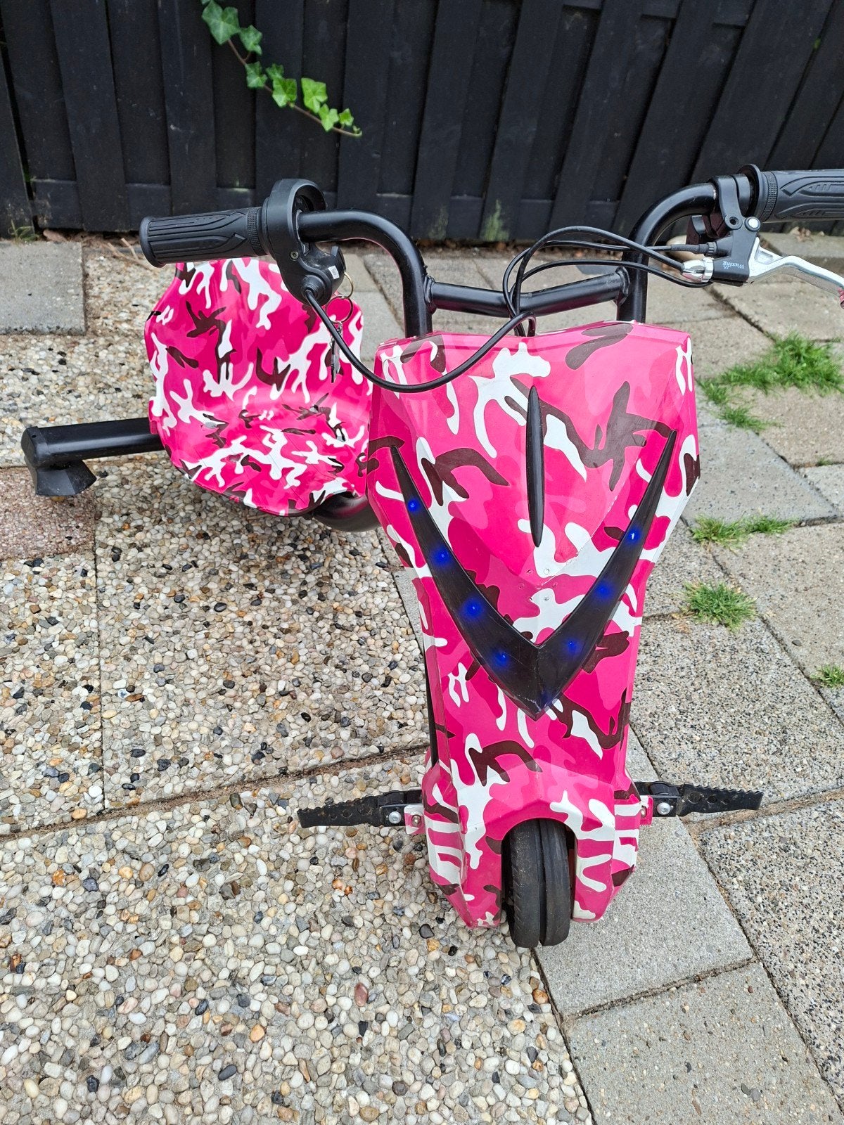 Moovway Elektrische Drift Trike Kart - Camouflage Roze - 15, Ophalen, Gebruikt