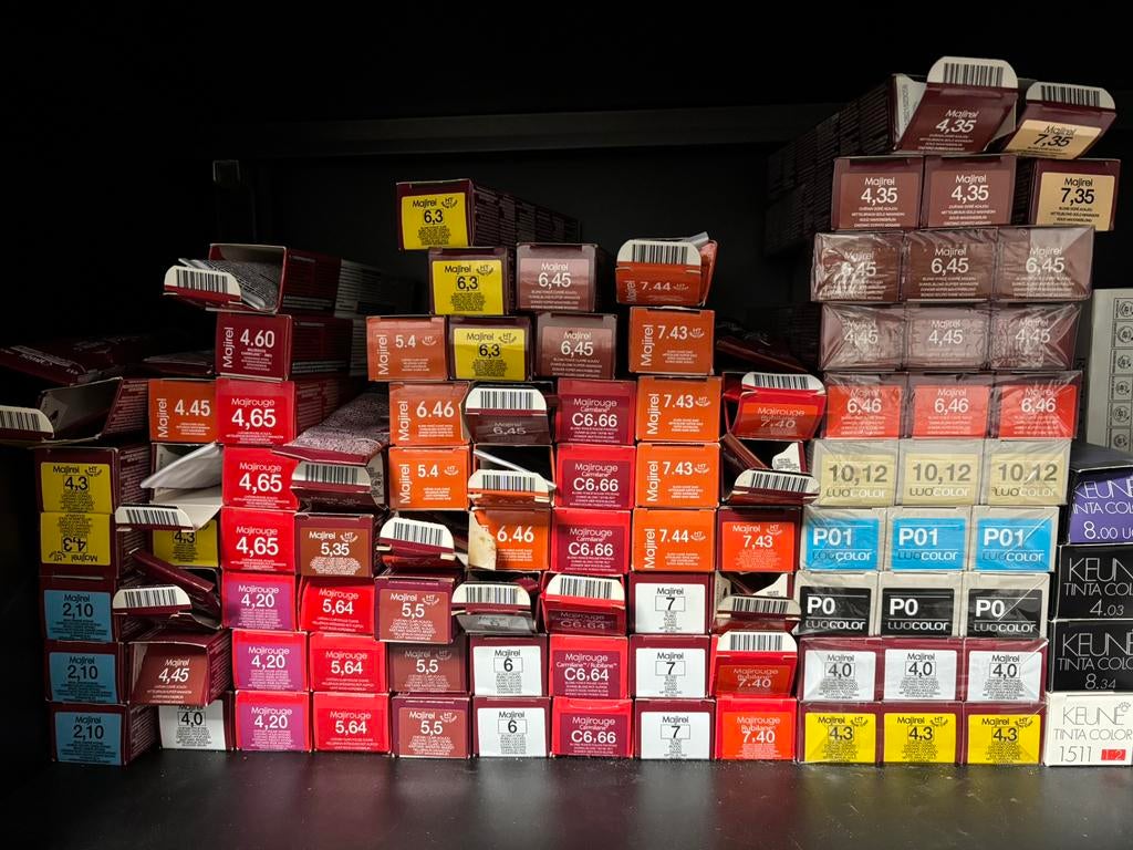 L’Oreal haarverf en waterstof, Ophalen