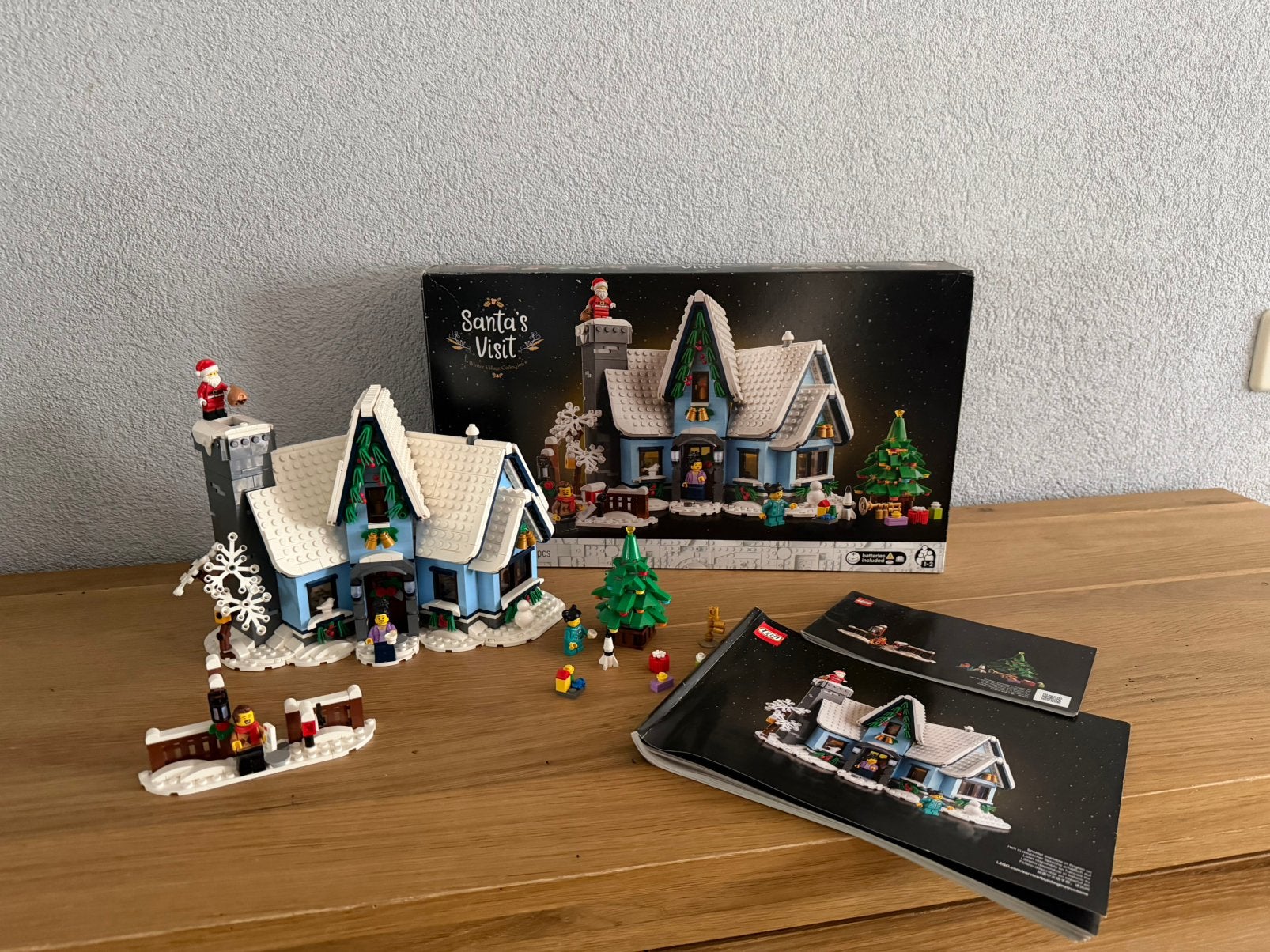 Lego 10293 Santa Visit 18-+, Ophalen, Lego, Zo goed als nieuw, Compleet