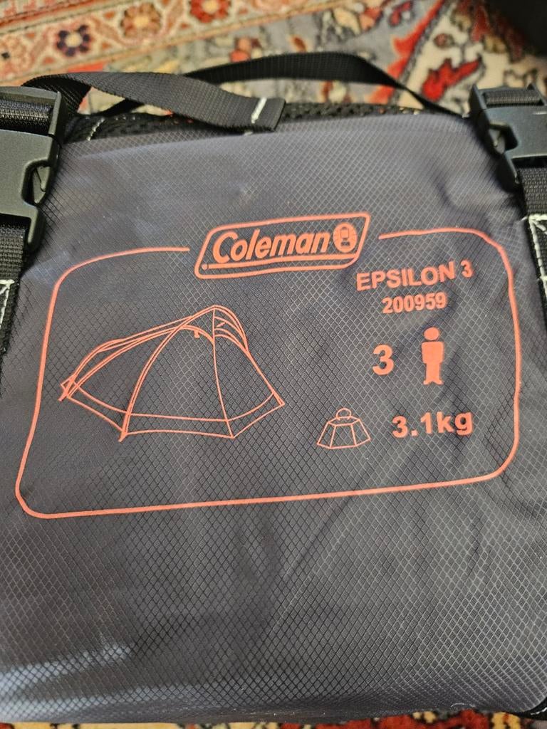 Coleman Epsilon 3  3 Persoons Lichtgewicht, Ophalen of Verzenden, Tot en met 2